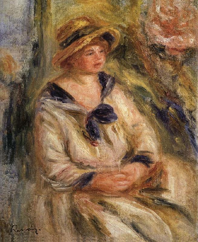 Pierre-Auguste Renoir Etude pour un portrait china oil painting image